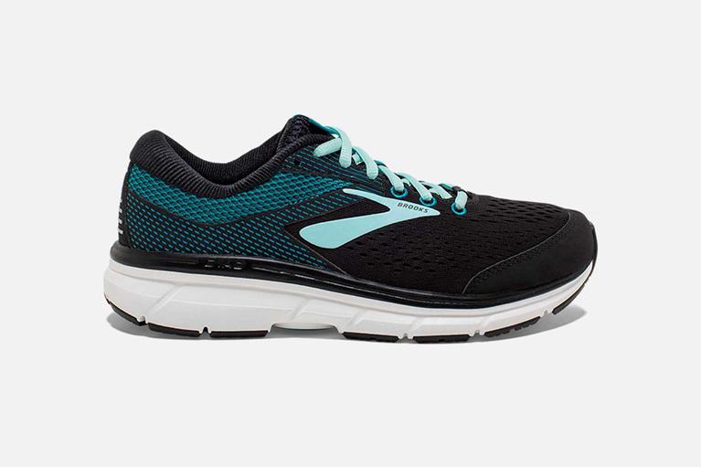 Brooks Dyad 10 - Womens Road Running Shoes - Blue (21306DGMJ)